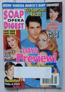 Soap Opera Digest Magazine Kirsten Storms Jason Cook Belle Shawn 2002 DAYS GH - Picture 1 of 2
