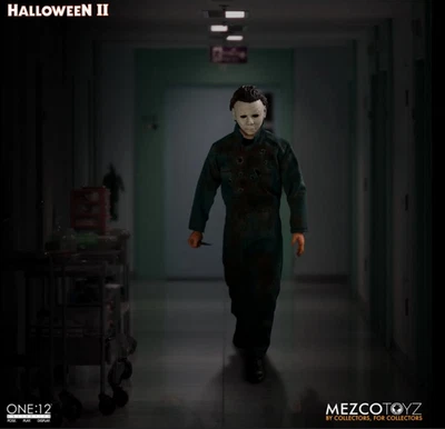 Figura de acción Mezco One: 12 Collective Halloween II (1981) Michael Myers 6 pulgadas Foto 1 de 4