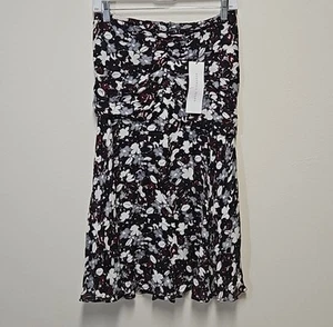 Veronica Beard Madison ausgestellter Midi Blumen Rock Damen Gr. 0 NEU - Bild 1 von 10