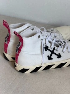 Off-White Vulcanized Canvas High-Top Sneakers 46 / 12 +Top Zustand+ - Bild 1 von 3