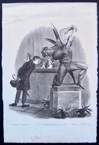 Lawrence Beall Smith 1941 Lithograph "At The Institute" Pencil Signed & Titled - Picture 1 of 11
