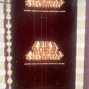1974 2069: A SEX ODYSSEY Originale 35mm Fantascienza Commedia Film Titolo Frame Celle - Foto 1 di 14