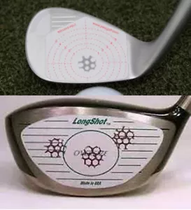 Golf Club Driver Fairway Wood Iron Putter Sole Sticker Impact Tape Record Label - Foto 1 di 52