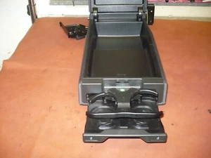 Armlehne Mittelarmlehne mit Becherhalter für Rücksitzbank A6 4F limo stoff - Bild 1 von 3