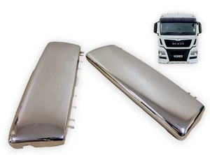 MAN tgx lkw spiegel abdeckung Chrom Links-Rechts 81637310356 - Bild 1 von 5