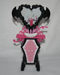 Monster High Zubehör SPIEGELSCHRANK Vanity Draculaura Powder Room Badezimmer - Bild 1 von 7