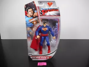 Figura de acción Mattel 2013 DC Comics Total Heroes Superman 6" - TOTALMENTE NUEVA - Imagen 1 de 4