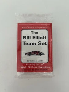 Maxx Race Cards “ The Bill Elliott Team Set” 40 Cards (Opened) - Picture 1 of 4