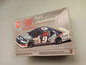 AMT ERTL Coors Light BILL ELLIOTT: FORD THUNDERBIRD 1991 1/25 Kit/Model Open Box - Picture 1 of 12