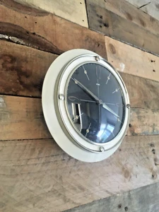 STILVOLLE METAMEC WANDUHR MITTE DES 60ER JAHRHUNDERTS 70ER JAHRE KÜCHE BÜRO VINTAGE RETRO - Bild 1 von 10