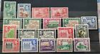Fiji Stamps. George VI 1938. Part Set of 19 Mounted Mint Stamps.