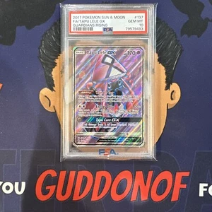 💎 PSA 10 GEM MINT 2017 Pokemon Guardians Rising TAPU LELE GX #137 Full Art - Picture 1 of 3