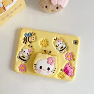NEW Silicone Stand Cover Kid Shockproof Case For iPad Air Pro 11 inch M2 M4 2024 - Picture 1 of 18
