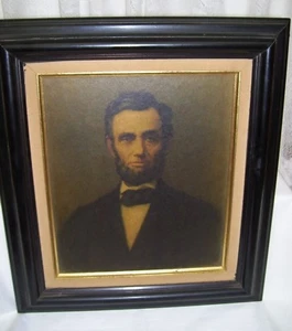 Antique Framed Picture President Lincoln - Picture 1 of 4