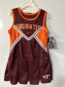 Virginia Tech Toddler/childrens Two Piece Cheerleader Outfit - Picture 1 of 2