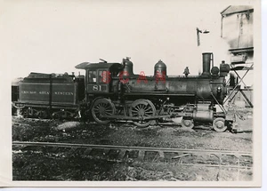 3BB438 RP 1914/40s CHICAGO GREAT WESTERN RAILROAD 440 LOCO #81 OELWEIN - Picture 1 of 2