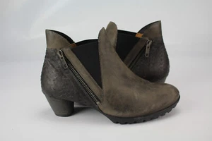 Think Gr.36,5 Damen Stiefel Stiefeletten Boots Natur Leder  TOP   E 682 - Bild 1 von 5