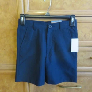 Boy’s Dockers Navy blue shorts approved schoolwear size 8 reg brand new NWT $28 - Picture 1 of 5