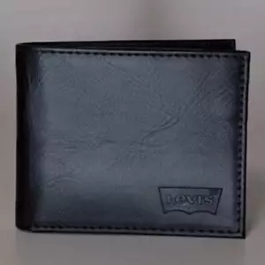 Cartera Levi's RFID Protección contra Robo de Identidad Cuero Recubierto Triple 31LP220027 - - Imagen 1 de 2