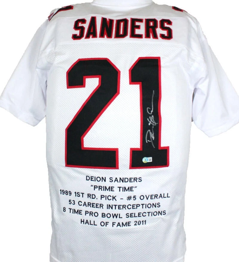 Deion Sanders Autograph In Nfl Autographed Jerseys for sale | eBay