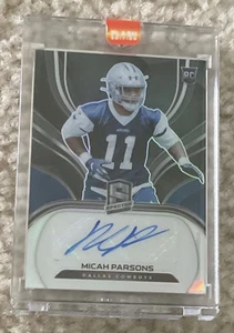 2021 Panini Spectra Micah Parsons Rc Auto /99! - Picture 1 of 2