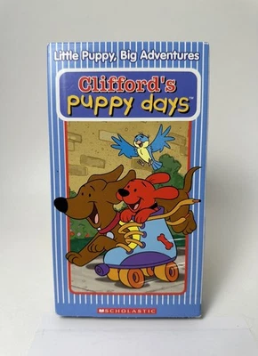 Clifford’s Puppy Days - Little Puppy, Big Adventures (VHS, 2004) Tested - Image 1 of 4