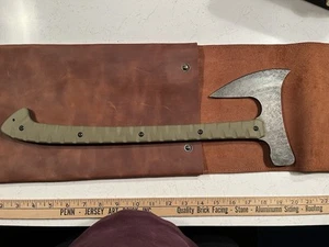 amtac blades Battle Axe Limited OD green G10 - Picture 1 of 9