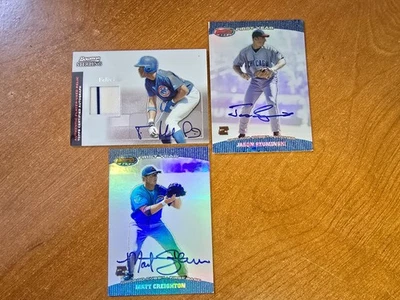 2 2004 Topps Chicago Cubs дебютант автографы Феликс Пай и Мэтт Крейтон - Изображение 1 из 2