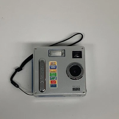 Polaroid Digital Camera PDC 3080 3.2MP Silver Tested - Image 1 of 4