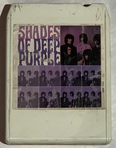 Deep Purple-Shades Of Deep Purple - 8 -Track Cartridge Play Tested Working - Imagen 1 de 6