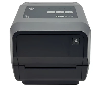 Zebra ZD621 Thermal Transfer Barcode Label Printer USB LAN Bluetooth No Adapter - Image 1 of 4