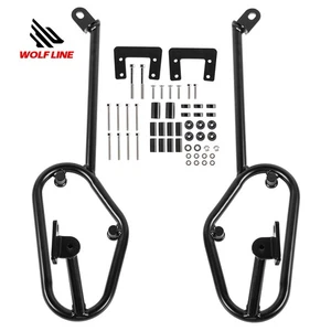 WOLFLINE Saddlebag Support Bar Mount Brackets Holder For Yamaha MT07 2018-2023 - Picture 1 of 22