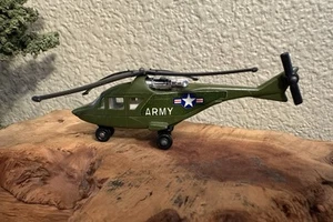 VINTAGE Matchbox Hélicoptère Armée SB 20 Avion Militaire Vert 1976 Sky Busters - Photo 1/6
