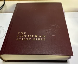 The Lutheran Study Bible English Standard Version 2009 Hardcover W/tabs - Picture 1 of 9