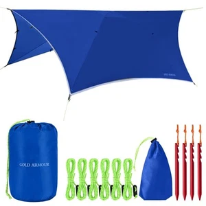 Rainfly Tarp for Hammock and Tent, Waterproof Lightweight Camping Accessories... - Picture 1 of 4