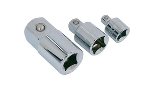 3pc Socket Converter Set DIY Amtech Adaptor Reducer Male Female 1/4" 3/8" 1/2" - Picture 1 of 2