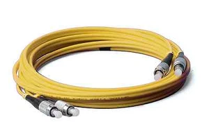 Cable de conexión CONBIC® 2m FC FC dúplex OS2 amarillo 9/125 3,0 mm SM fibra óptica - Imagen 1 de 5