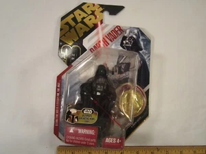 STAR WARS Action Figure DARTH VADER with Gold Coin 2007 [Y18A2] - Picture 1 of 1