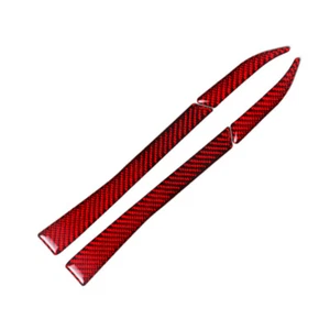 Suitable for 15-19 Ford Mustang Print Carbon Fiber Rearview Mirror Trim - Picture 1 of 5