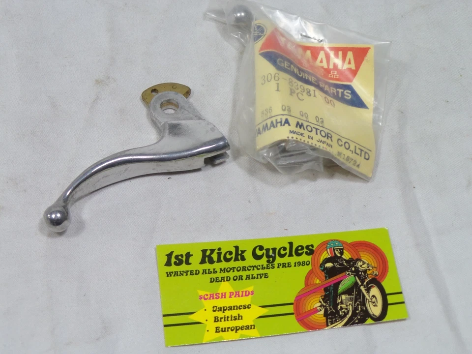 Nos Yamaha 1971-1972 Yamaha XS1 XS2 650 Twin Decompression Lever 306-83981-00 — 第 1/1 张图片