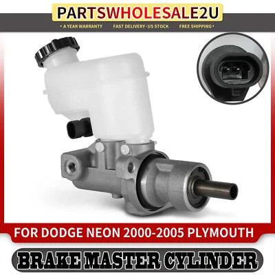 Cilindro mestre de freio com reservatório para Plymouth Neon 2000-2001 Dodge 2000-2005 - Imagem 1 de 4