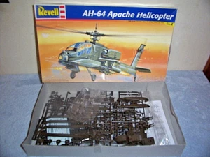 REVELL 1:48 SCALE AH-64 APACHE HELICOPTER MODEL KIT 85-5443 - Picture 1 of 4