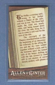 2017 Topps Allen & Ginter - Mini Required Reading - #RR-7 - Heart of Darkness - Picture 1 of 2