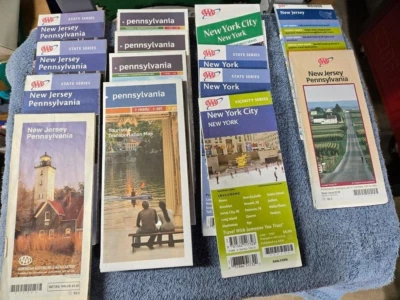 Lot Of 26 Maps 1991-2022 (26) - Image 1 of 4