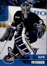 1999-00 BAP Memorabilia Canucks Hockey Card #366 Alfie Michaud Rookie