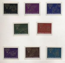 Ruanda 1971 Olimpiadi di Monaco serie cpl nuova gomma integra MNH T454