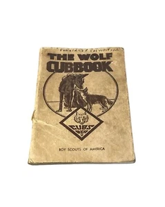Vintage 1940’s The Wolf Cubbook Boy Scouts Of America 1943 USA - Bild 1 von 9