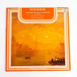 Weber Concertos Pour Clarinette Michallik Sanderling (LP, 6539 065) Import VG+ - Picture 1 of 8