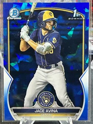 2023 Bowman Sapphire Edition #BCP-150 Jace Avina - Image 1 of 2