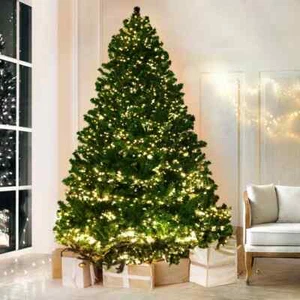 2.1M Jingle Jollys Christmas Tree Xmas Tree Decorations 3000 LEDs 8 Light Mode - Picture 1 of 8